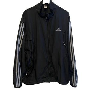 Adidas Lightweight Performance Jacket 3 Stripes Trefoil Men’s Large